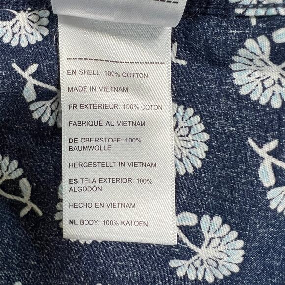 UNTUCKit Mens Classic Cotton Pinon Shirt Fan Flower Print‎ Size Extra Large - Picture 7 of 7